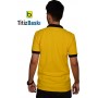 Sarı Polo Yaka Tişört Siyah Yakalı Sarı Polo Yaka Tişört Siyah Yakalı