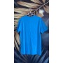 Turkuaz Bisiklet Yaka T-shirt 