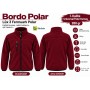 Bordo Polar Mont Üç Fermuarlı Bordo Polar Mont Üç Fermuarlı