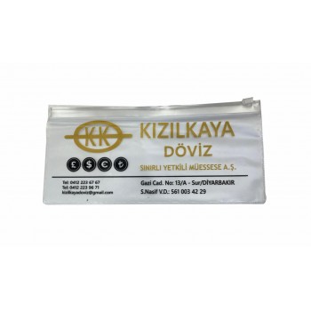 Beyaz Döviz Kabı Para Saklama Kabı 