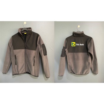 Füme Polar Softshell Parçalı