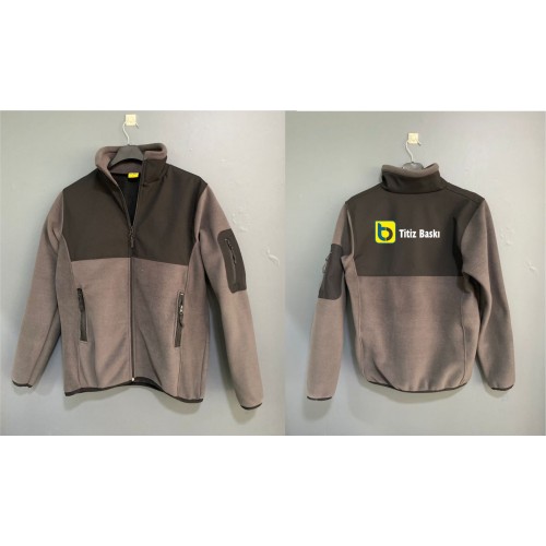 Füme Polar Softshell Parçalı