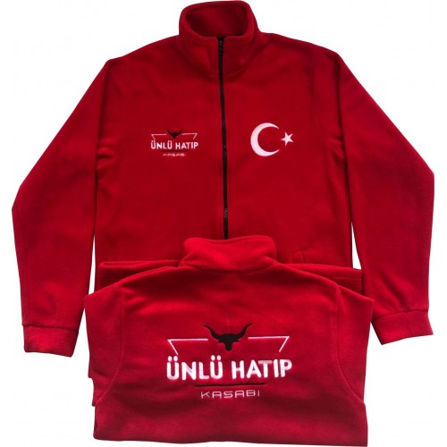 Kırmızı Polar Mont Kırmızı Polar Mont