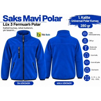 Saks Mavi Polar Mont