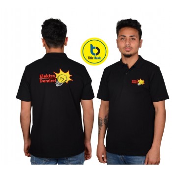 Siyah Lakoste Tshirt