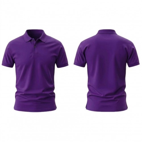 Purple Polo Neck Lacoste T-shirt Purple Polo Neck Lacoste T-shirt