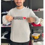Sihirli Uzun Kollu Sweat Sihirli yazı Sihirli Uzun Kollu Sweat Sihirli yazı