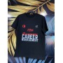 Siyah Bisiklet Sıfır Yaka T-shirt Siyah Bisiklet Sıfır Yaka T-shirt