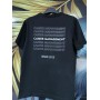 Siyah Bisiklet Sıfır Yaka T-shirt Siyah Bisiklet Sıfır Yaka T-shirt