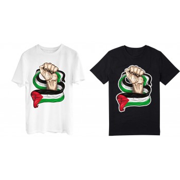 Filistin Bayraklı t shirt