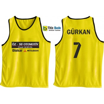 Sarı Antrenman Yeleği 