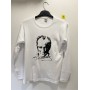 Uzun Kollu Atatürk Baskılı Beyaz Sweat Uzun Kollu Atatürk Baskılı Beyaz Sweat
