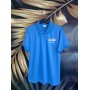 Turkuaz Mavi Polo Yaka Dri-Fit Shirt Damla Desenli Turkuaz Mavi Polo Yaka Dri-Fit Shirt Damla Desenli