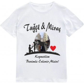 Benimle Evlenirmisin Tshirtu