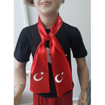 Türk Bayraklı Fular