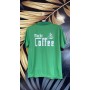 Yesil Polo Yaka Dri-Fit Shirt Damla Desenli 