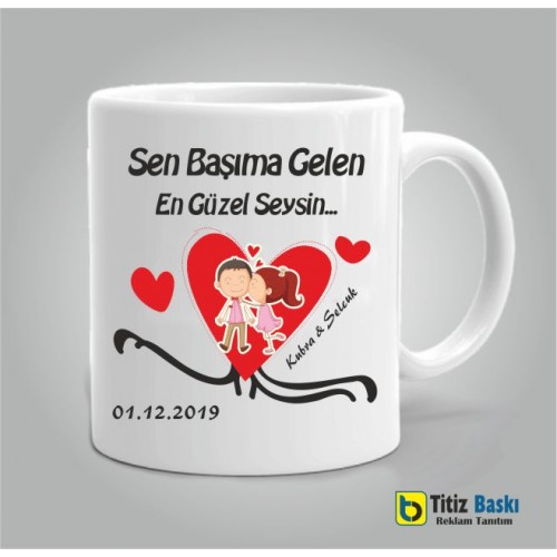 Kişiye Özel Kupa Bardak Kişiye Özel Kupa Bardak