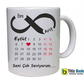 Sonsuzluk İşareti Kupa Bardak