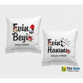 Evin Beyi ve Hanımı Yastık