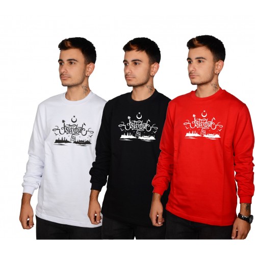 İstanbul Uzun Kollu Tişört
