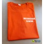 Turuncu Bisiklet Yaka T-shirt 