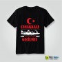 Çanakkale Geçilmez Tişörtü Çanakkale Geçilmez Tişörtü