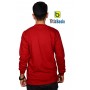 Uzun Kollu Bordo Sweat Sıfır Yaka Uzun Kollu Bordo Sweat Sıfır Yaka