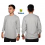 Uzun Kollu Gri Sweat Sıfır Yaka Uzun Kollu Gri Sweat Sıfır Yaka