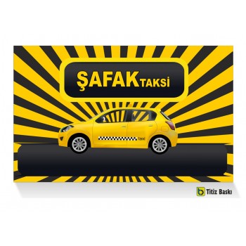 Taksi Kartvizit Modelleri