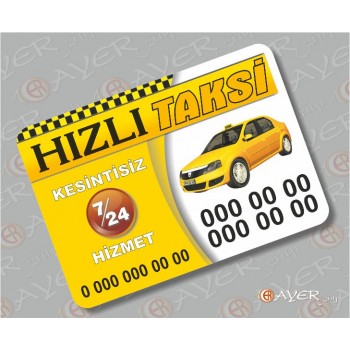 Taksi Magnet Modelleri