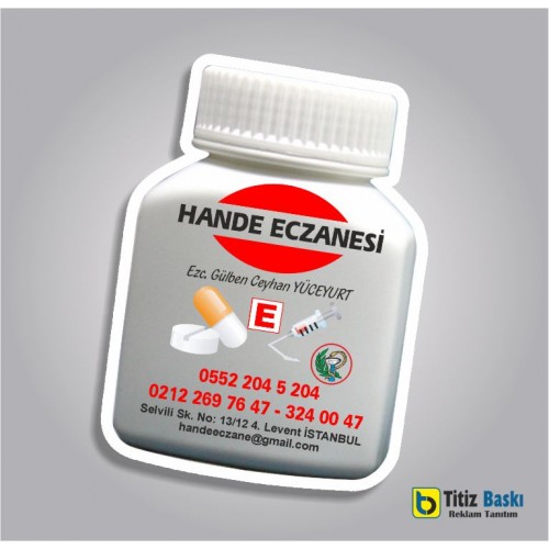 İlaç Kutusu Magnet İlaç Kutusu Magnet