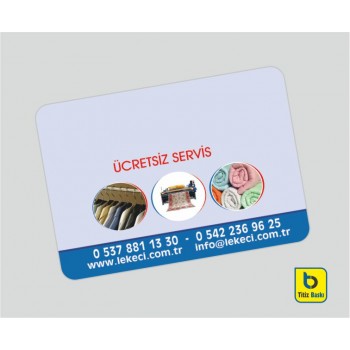 Kuru Temizleme Magnet Basımı