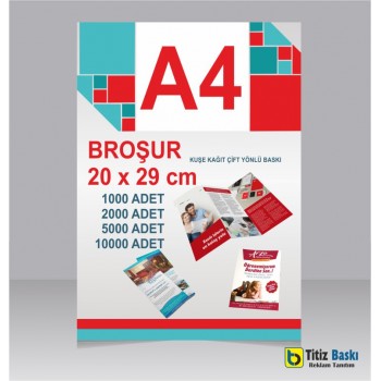 A4 BROŞUR