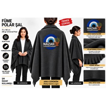 Füme Polar Şal