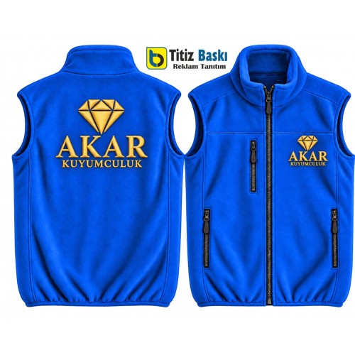 Saks Mavi Polar Yelek Saks Mavi Polar Yelek