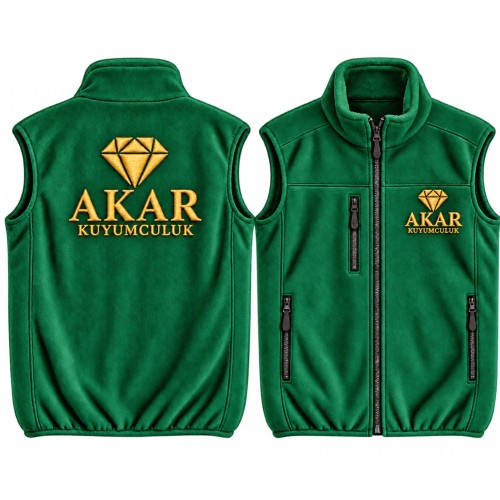 Yeşil Polar Yelek Yeşil Polar Yelek