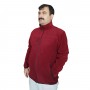 Bordo Polar Mont Üç Fermuarlı Bordo Polar Mont Üç Fermuarlı