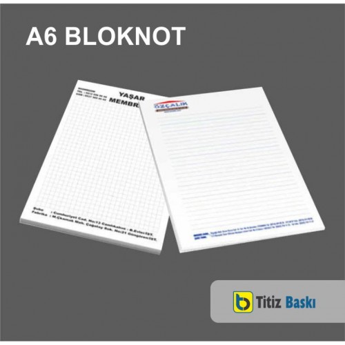 Bloknot 10 x 14 cm Bloknot 10 x 14 cm