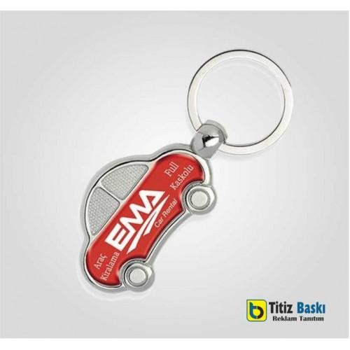Araba Şeklinde Promosyon Galerici Anahtarlık Araba Şeklinde Promosyon Galerici Anahtarlık