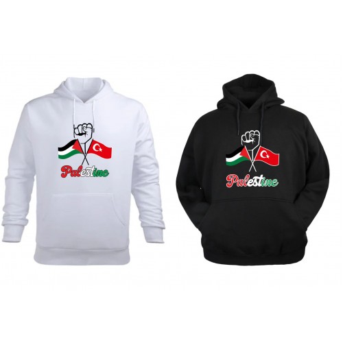 Filistin Kapşonlu Sweat
