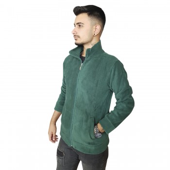 Koyu Yeşil Polar Mont