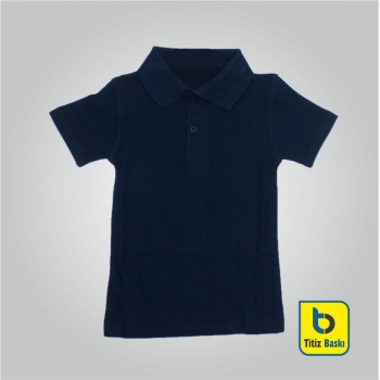 Lacivert Lacoste Çocuk Tişörtu
