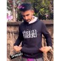 Kapşonlu Sweat Kişiye Özel Sihirli Yazı Kapşonlu Sweat Kişiye Özel Sihirli Yazı