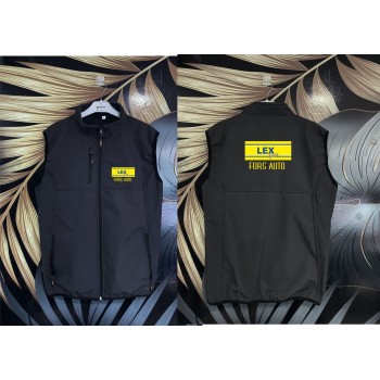  Softshell Siyah Yelek
