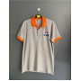 Turuncu yaka Gri Lacoste Tişört Turuncu yaka Gri Lacoste Tişört