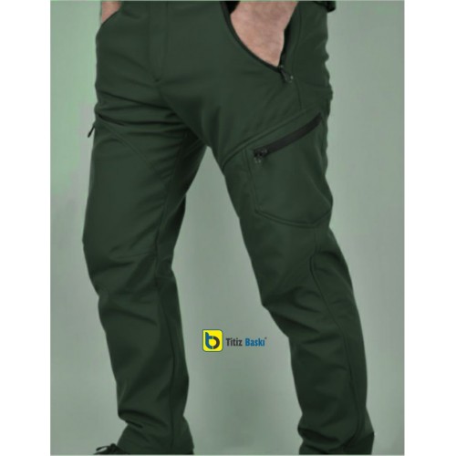 Haki Softshell Pantolon