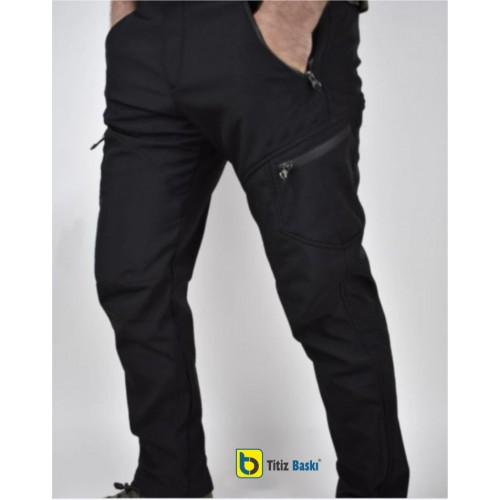 Siyah Softshell Pantolon