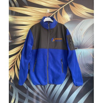 Mavi Polar Softshell Parçalı