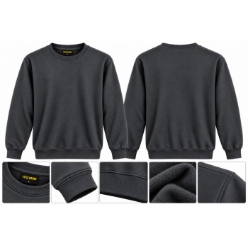 Füme Sweat Sıfır Yaka 
