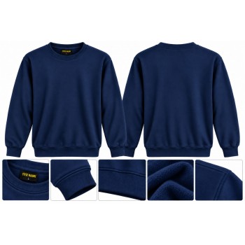 Lacivert Sweat Sıfır Yaka 
